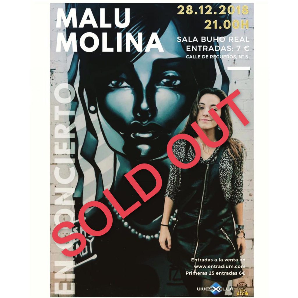 Malu Molina agota las entradas a 10 días de su concierto